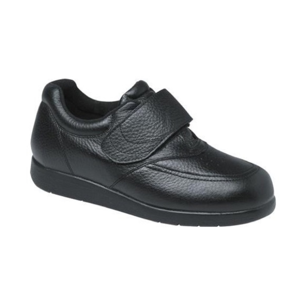 Drew Navigator II Orthopedic Men's Black Leather Shoes